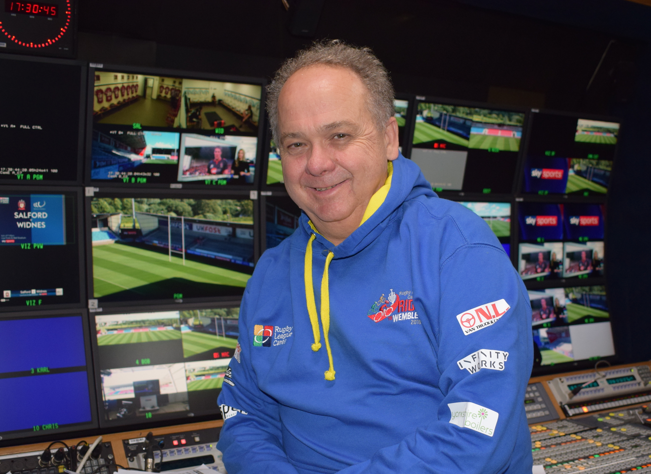 Sky Sports Rugby League supremo joins the Ride to Wembley