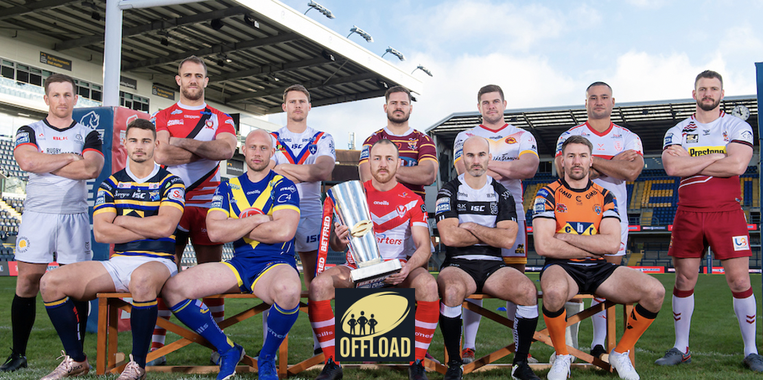 Offload and win a 2021 Super League club jersey!