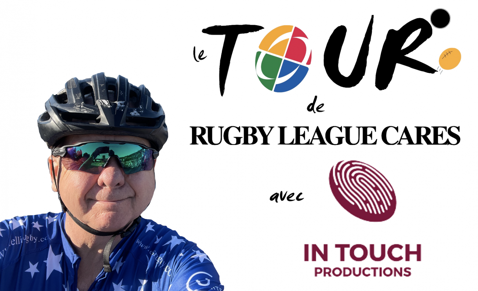 In Touch Productions become Media Partners of le Tour de Rugby League Cares