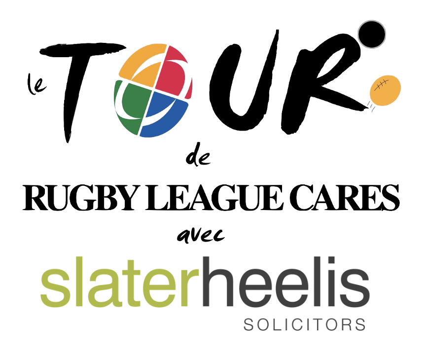Slater Heelis join le Tour de Rugby League Cares